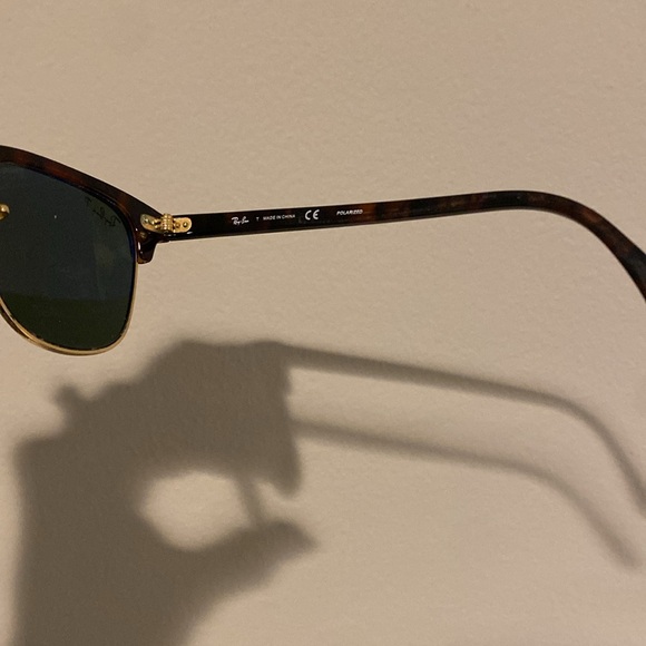 Ray Ban Unisex Clubmaster Classic Sunglasses - Picture 6 of 6